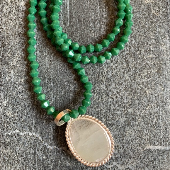 Moonstone necklace - Picture 4 of 6